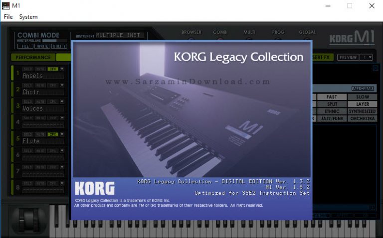 korg legacy collection 64 bits